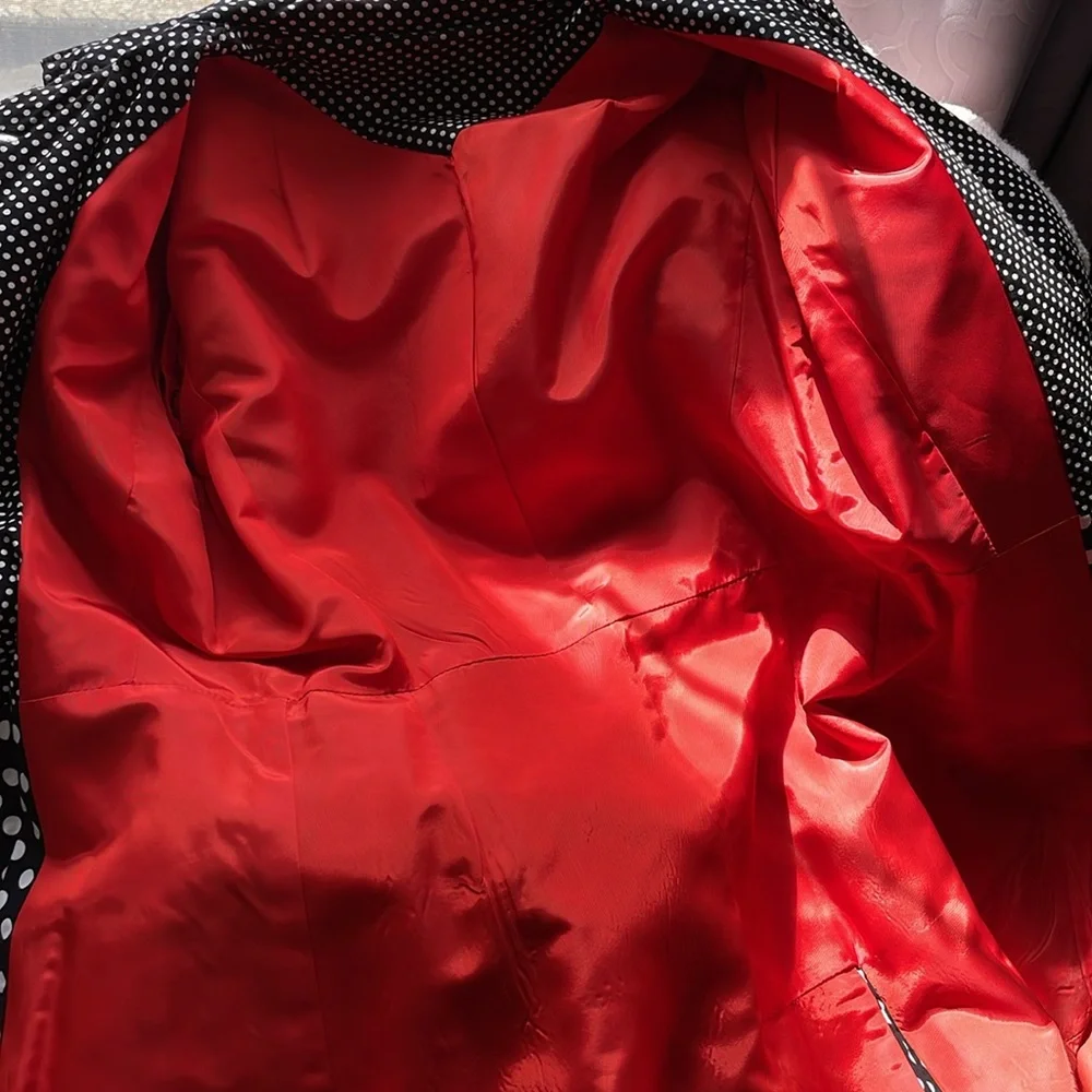 Vintage spring polka dot coat - Picture 15 of 17